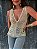 Blusa Bordada Isa Amarelo Claro - Imagem 1