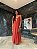 Vestido Midi Alongado Louise Terracota - Imagem 1