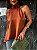 Blusa Cetim Celine Terracota - Imagem 2