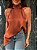 Blusa Cetim Celine Terracota - Imagem 12