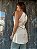 Blusa Cetim Celine Champanhe - Imagem 7