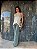 Blusa Cetim Celine Champanhe - Imagem 8