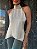 Blusa Cetim Celine Champanhe - Imagem 3