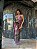 Vestido Tule Longo Estampado Margot - Imagem 1