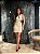 Vestido Curto Alfaiataria Amalfi Bege Claro - Imagem 3