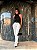 Blusa Cetim Celine Preta - Imagem 4