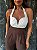 Body Drapeado Jade Branco - Imagem 5