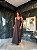 Vestido Midi Alongado Louise Marrom - Imagem 5