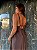 Vestido Midi Alongado Louise Marrom - Imagem 7