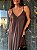 Vestido Midi Alongado Louise Marrom - Imagem 6