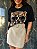 Maxi T-shirt Eva Preta - Imagem 1