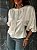 Camisa Cetim Claire Bege Claro - Imagem 5