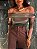 Cropped Ombro A Ombro Estampado Claire - Imagem 5