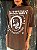 Maxi T-shirt Marie Marrom Estonado - Imagem 7