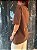Maxi T-shirt Marie Marrom Estonado - Imagem 6