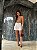 Short Alfaiataria Listrado Jade Bege/Rosa - Imagem 3