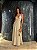 Vestido Longo Odette Bege Claro - Imagem 9