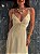 Vestido Longo Odette Bege Claro - Imagem 8