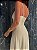 Vestido Longo Odette Bege Claro - Imagem 10