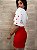 Short Alfaiataria Ginevra Vermelho - Imagem 6