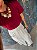 T-shirt Cropped Zoe Vermelho Bordô - Imagem 7