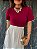 T-shirt Cropped Zoe Vermelho Bordô - Imagem 3