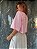 T-shirt Cropped Flor Louise Rosa - Imagem 7