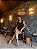 Vestido Curto Alfaiataria Amalfi Preto - Imagem 2