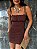 Vestido Curto Francesca Marrom - Imagem 6