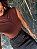 Body Drapeado Claire Marrom - Imagem 7