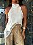 Blusa Cetim Celine Branca - Imagem 3