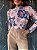 Blusa Tule Estampada Ravello Azul - Imagem 4