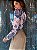 Blusa Tule Estampada Ravello Azul - Imagem 7