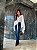 Blusa Bata Transparência Francesca Branca - Imagem 9