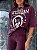 Maxi T-shirt Marie Beterraba Estonado - Imagem 3