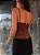 Regata Telinha Brilhos Margot Marrom - Imagem 8