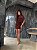 Vestido Curto Tule Valentina Marrom - Imagem 5