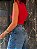 Cropped Gola Alta Victoria Vermelho - Imagem 5