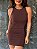 Vestido Curto Monetti Marrom - Imagem 5