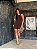 Vestido Curto Monetti Marrom - Imagem 3