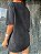 Maxi T-shirt Marie Preto Estonado - Imagem 8