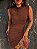Vestido Midi Dalia Marrom - Imagem 4