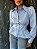 Camisa Peplum Azul Claro - Imagem 1