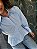 Camisa Peplum Azul Claro - Imagem 5