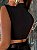 Cropped Gola Alta Victoria Preto - Imagem 5