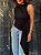 Blusa Drapeada Charlotte Preta - Imagem 10