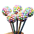 KIT C/12 LÁPIS MINI POMPONS TONS PASTÉIS - Imagem 3