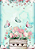 CADERNO MÉDIO FLORAL CAPA DURA SEM PAUTA - Imagem 1