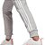 Calça Moletom  Adidas Essentials French Terry 3-Stripes Cinza - Imagem 6