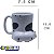 Caneca 3D Cerâmica Artesanal Esmaltada 430ml Patinha Dálmata - Imagem 6